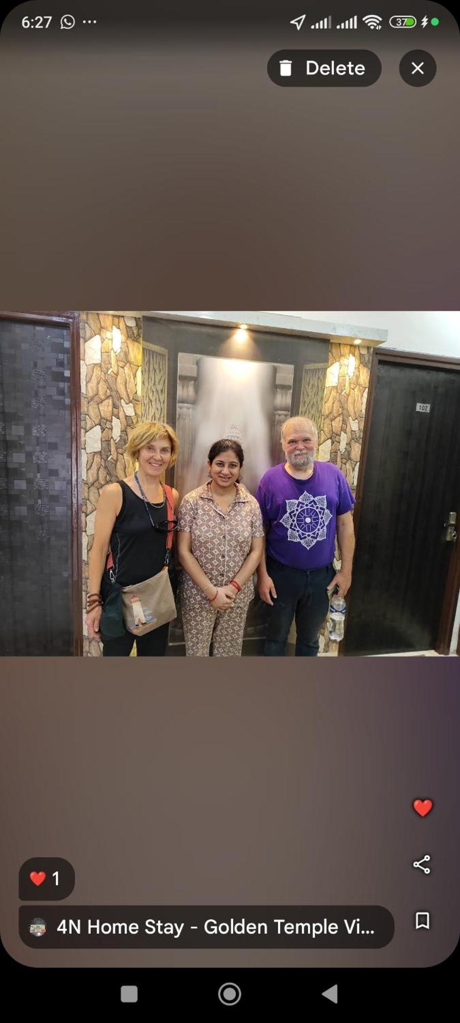4N Homestay- Golden Temple View アムリトサル エクステリア 写真