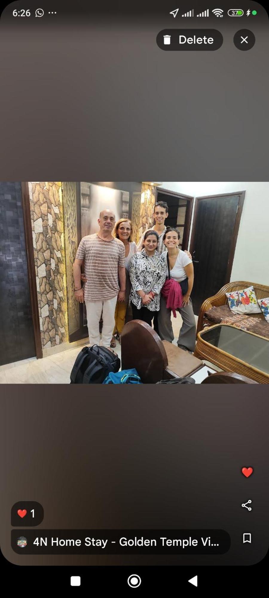 4N Homestay- Golden Temple View アムリトサル エクステリア 写真