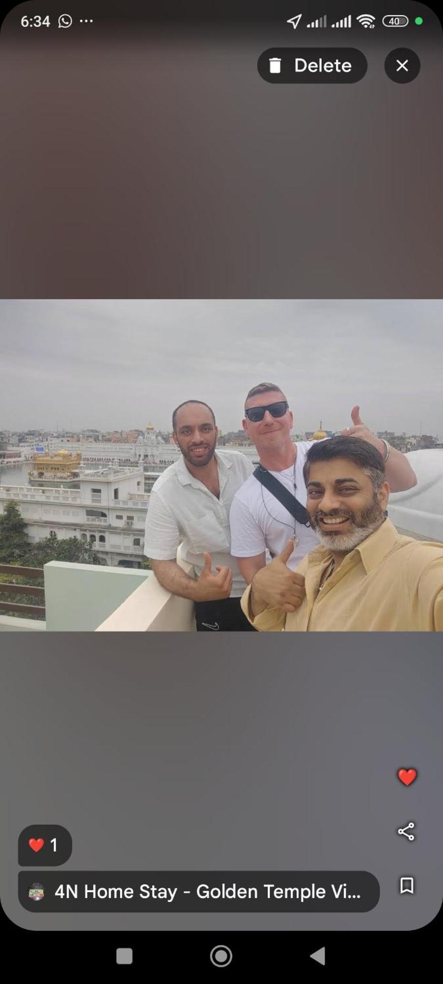 4N Homestay- Golden Temple View アムリトサル エクステリア 写真