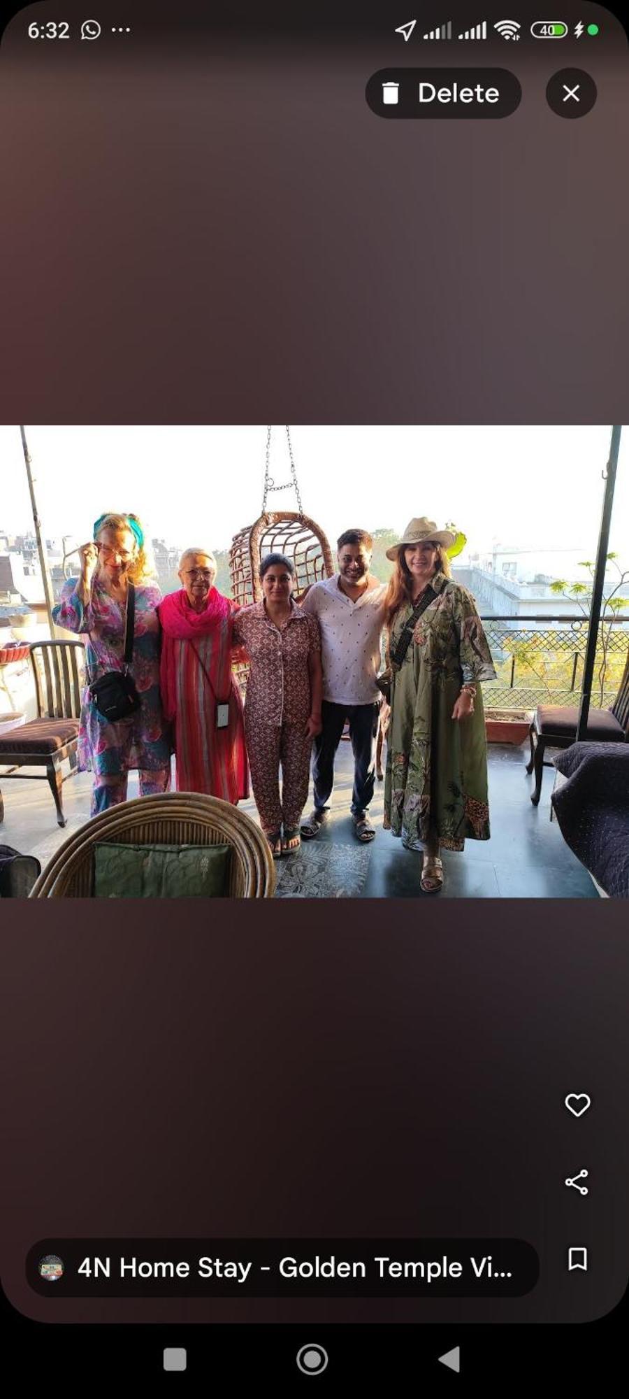 4N Homestay- Golden Temple View アムリトサル エクステリア 写真